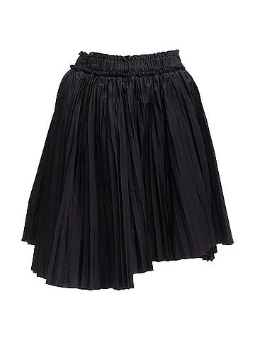 Tod's Tod's cotton asymmetric high low pleated skirt (view 1)