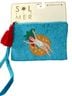 Sol & Mer 100% Other Graphic Blue Yellow Green Wristlet One size - photo 1