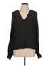 Ramy Brook 100% Polyester Black Long Sleeve T-Shirt Size L - photo 1