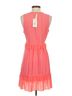Ramy Brook 100% Polyester Solid Orange Pink Casual Dress Size 2 - photo 2