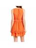 Ramy Brook 100% Polyester Solid Orange Pink Casual Dress Size 2 - photo 9