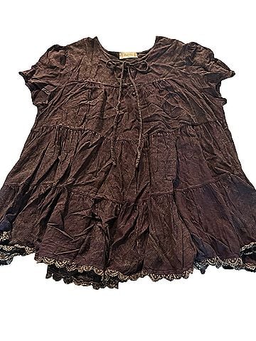 Altar'd State Short Sleeve Blouse (view 1)