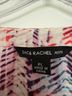 Zac & Rachel 100% Polyester Print Multi Color 3/4 Sleeve Blouse Size L (petite) - photo 3