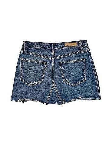 GRLFRND Eva Denim Skirt (view 2)