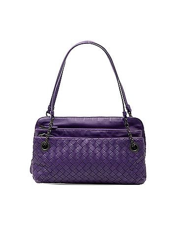 Bottega Veneta Nappa Intrecciato Triple Zip Shoulder Bag (view 1)