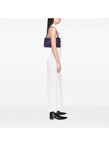 Bottega Veneta Nappa Intrecciato Triple Zip Shoulder Bag (view 2)
