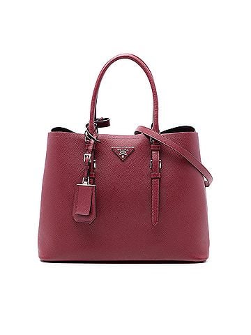 Prada Medium Saffiano Cuir Double Handle Satchel (view 1)