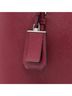 Prada 100% Leather Red Medium Saffiano Cuir Double Handle Satchel One size - photo 2