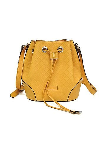 Gucci Gucci Bright Diamante 354229 Women's Leather Handbag,Shoulder Bag Yellow (view 1)
