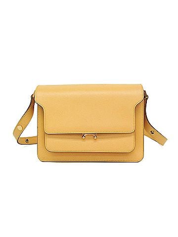MARNI Marni Trunk Bag Women's Leather Shoulder Bag Yellow (view 1)