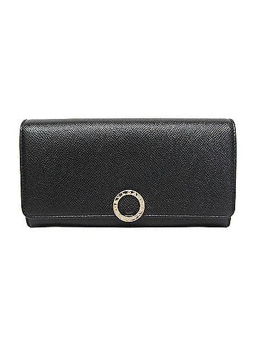 Bvlgari Bvlgari Bvlgari Bvlgari Women's Leather Long Wallet (bi-fold) Black (view 1)
