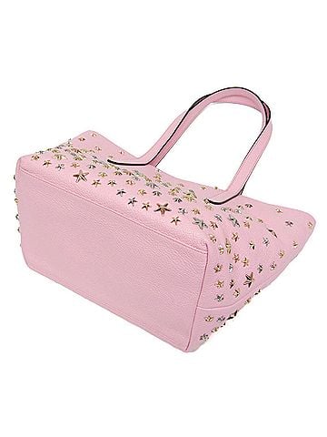 Jimmy Choo Jimmy Choo Sophia Small Men,Women Leather Studded Tote Bag Pink (view 2)