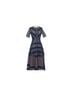 ASOS Leopard Print Blue Casual Dress Size 0X - photo 1