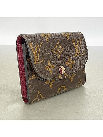Louis Vuitton Louis Vuitton Monogram Portemonnaie Rosalie Wallet/Coin Case M41939 Fuchsia Women's OP008506 (view 2)
