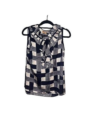 Tory Burch Sleeveless Silk Top (view 1)