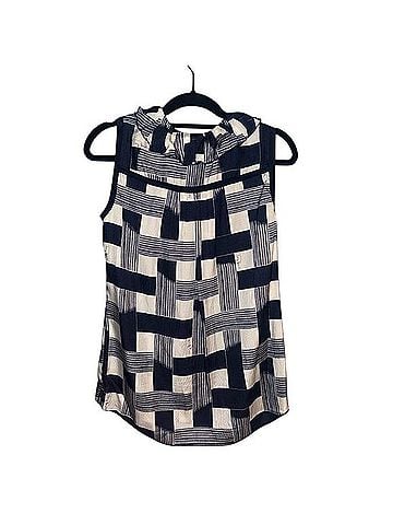 Tory Burch Sleeveless Silk Top (view 2)