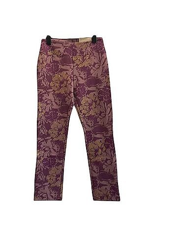 Soft Surroundings Printed Ponte Straight Leg Pant Casual Pants (view 1)
