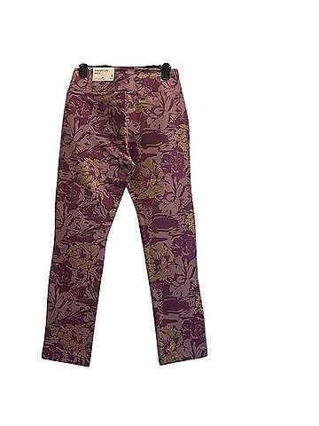 Soft Surroundings Printed Ponte Straight Leg Pant Casual Pants (view 2)
