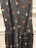 Cinq à Sept 100% Silk Floral Black Active Dress Size 4 - photo 4