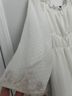 H&M 100% Polyester Polka Dots White Casual Dress Size 2 - photo 6