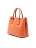 Prada 100% Leather Orange Medium Saffiano Cuir Double Handle Satchel One size - photo 3