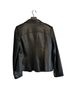 St. John Sport 100% Lambskin 95% Polyester 5% Spandex Black Leather Jacket Size S - photo 2