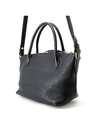 Prada Prada Vitello Daino Leather Handbag 1BA111 PRADA 2-way Black (view 2)