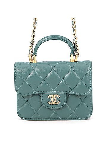 Chanel Chanel Chain Wallet Matelassé Coco Mark Flap Coin Purse Lambskin AP2200 CHANEL Business Card Holder/Card Case WALLET (view 1)