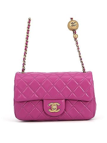 Chanel Chanel Chain Shoulder Bag, Coco Mark, Matelassé 20, Ball, Lambskin, AS1787, CHANEL, Handbag, Women's, CHANEL (view 1)