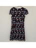Tory Burch 100% Cotton 100% Polyester 100% Nylon Floral Blue Red Cocktail Dress Size 8 - photo 3