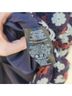 Tory Burch 100% Cotton 100% Polyester 100% Nylon Floral Blue Red Cocktail Dress Size 8 - photo 9