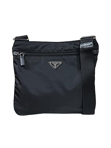 Prada Prada Shoulder Bag Handbag Nylon VA0563 Black Women's PRADA (view 1)