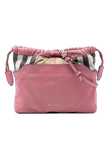 Burberry House Check Canvas and Calfskin Little Crush Crossbody (view 1)