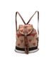 Burberry 100% Canvas Brown Mega Check Canvas Chiltern Hearts Backpack One size - photo 1
