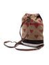 Burberry 100% Canvas Brown Mega Check Canvas Chiltern Hearts Backpack One size - photo 3