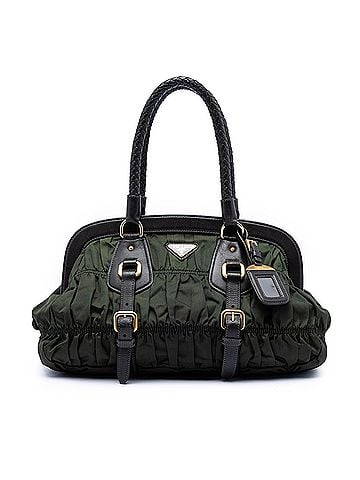 Prada Tessuto Gaufre Frame Handbag (view 1)