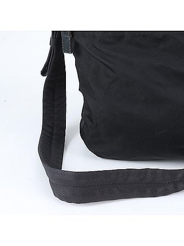 Prada Prada Tessuto Nylon Triangle Logo Leather 2-Way Boston Handbag Shoulder Bag for Men (view 2)