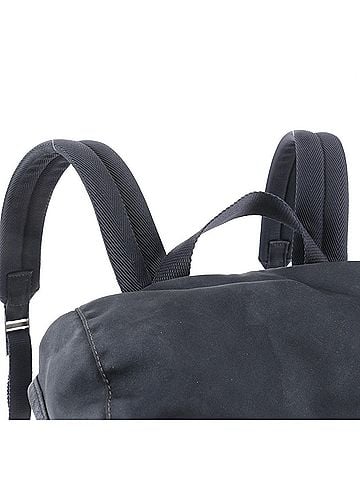Prada Prada Tessuto Nylon Leather Backpack, Rucksack, Shoulder Bag, Handbag, Black, Men's (view 2)