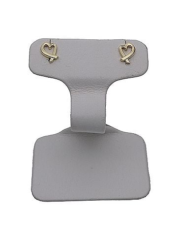 Tiffany & Co. Tiffany & Co. Women's Earrings, 750YG, Paloma Picasso Loving Heart Design, Yellow Gold, Pair, Jewelry (view 2)