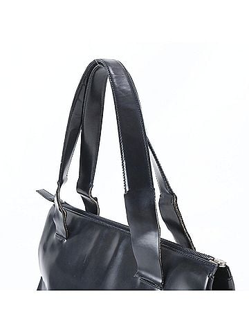 Prada Prada Leather Tote Bag, Handbag, Shoulder Black, Brand Name, Women's (view 2)