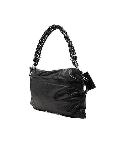 Gucci Gucci Studded Handbag One-Shoulder Clutch Bag 228565 Black Leather Women's GUCCI (view 2)