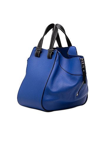 Loewe Loewe Anagram Hammock Small Handbag Shoulder Bag 2-Way Blue Leather Women's LOEWE (view 2)