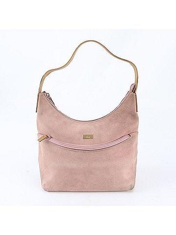 Gucci Gucci Hobo 001 3386 Leather One-Shoulder Bag, Shoulder Tote Handbag, Pink, Women's (view 1)