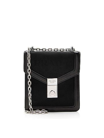 Prada Prada Jacquard Logo Flap Lock Crossbody (view 1)
