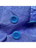 Burberry 100% Nylon Blue Burberry Collarless Double Breasted Trench Coat in Blue Polyamide Size 2 - photo 8