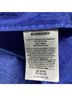 Burberry 100% Nylon Blue Burberry Collarless Double Breasted Trench Coat in Blue Polyamide Size 2 - photo 6