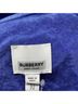Burberry 100% Nylon Blue Burberry Collarless Double Breasted Trench Coat in Blue Polyamide Size 2 - photo 7