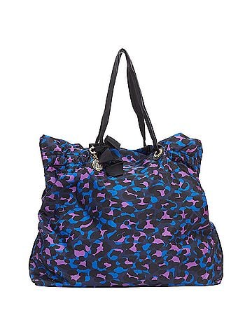 Lanvin Lanvin leopard print bow shoulder tote (view 1)