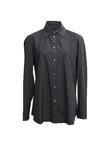 Tod's Tod's Button Up Shirt in Black Cotton (view 1)