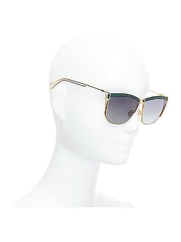 Christian Dior Dior green bridge gold squoval sunglasses (view 1)
